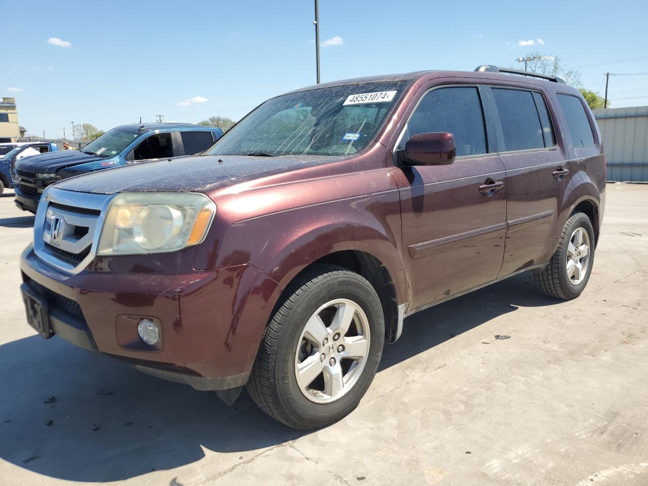 HONDA PILOT 2009 5fnyf48459b010571