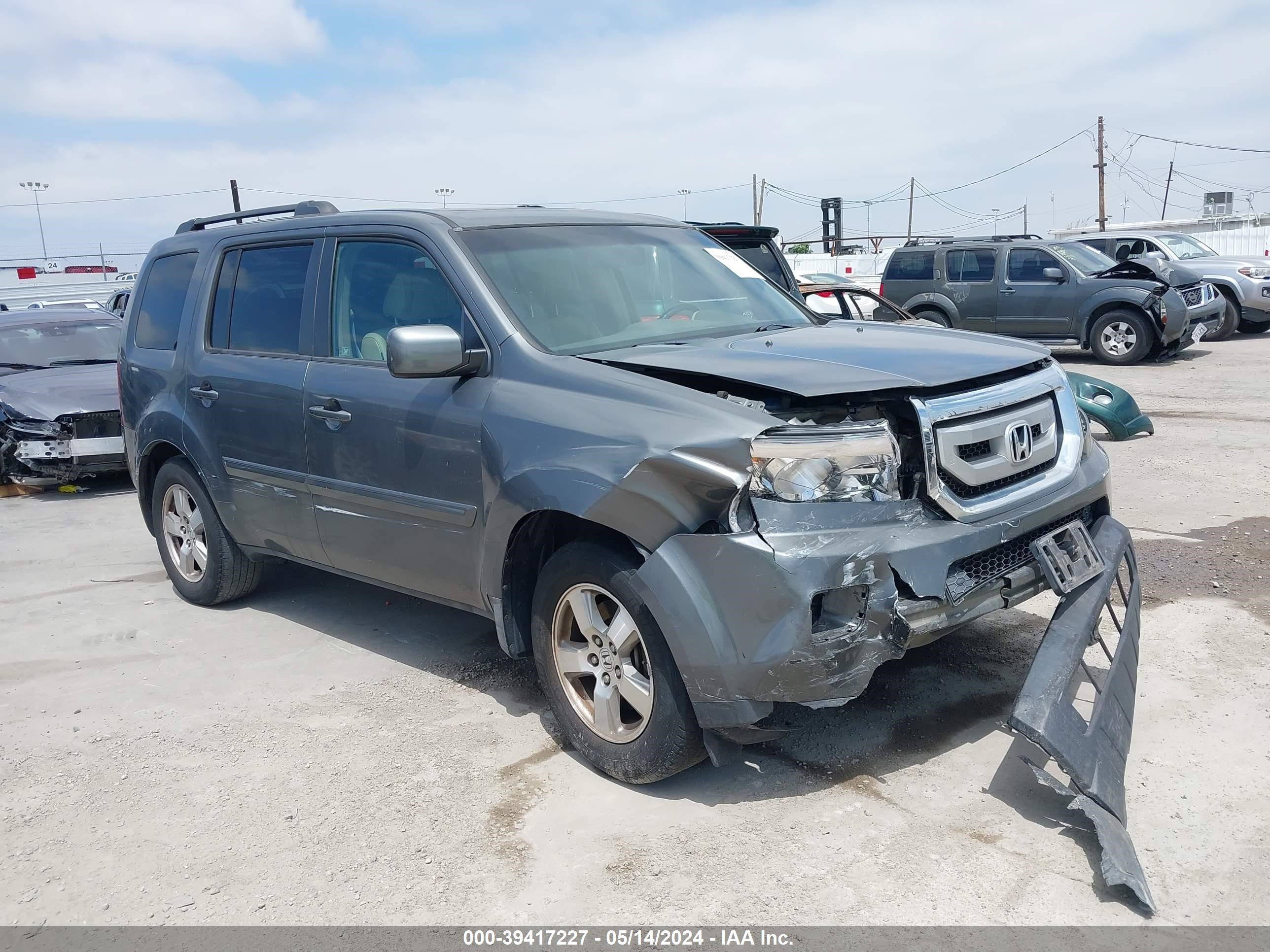 HONDA PILOT 2009 5fnyf48509b002144