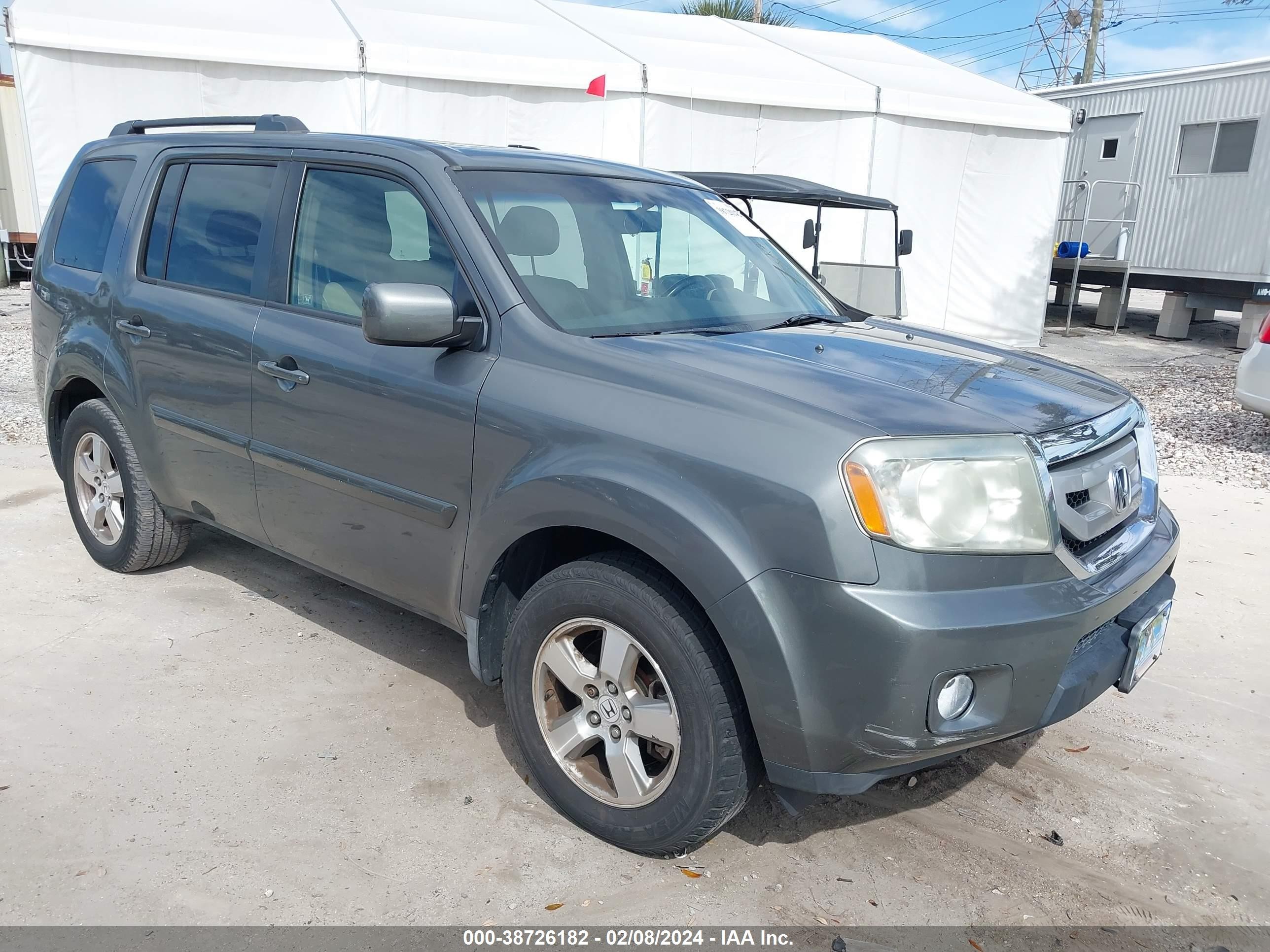 HONDA PILOT 2009 5fnyf48509b049013