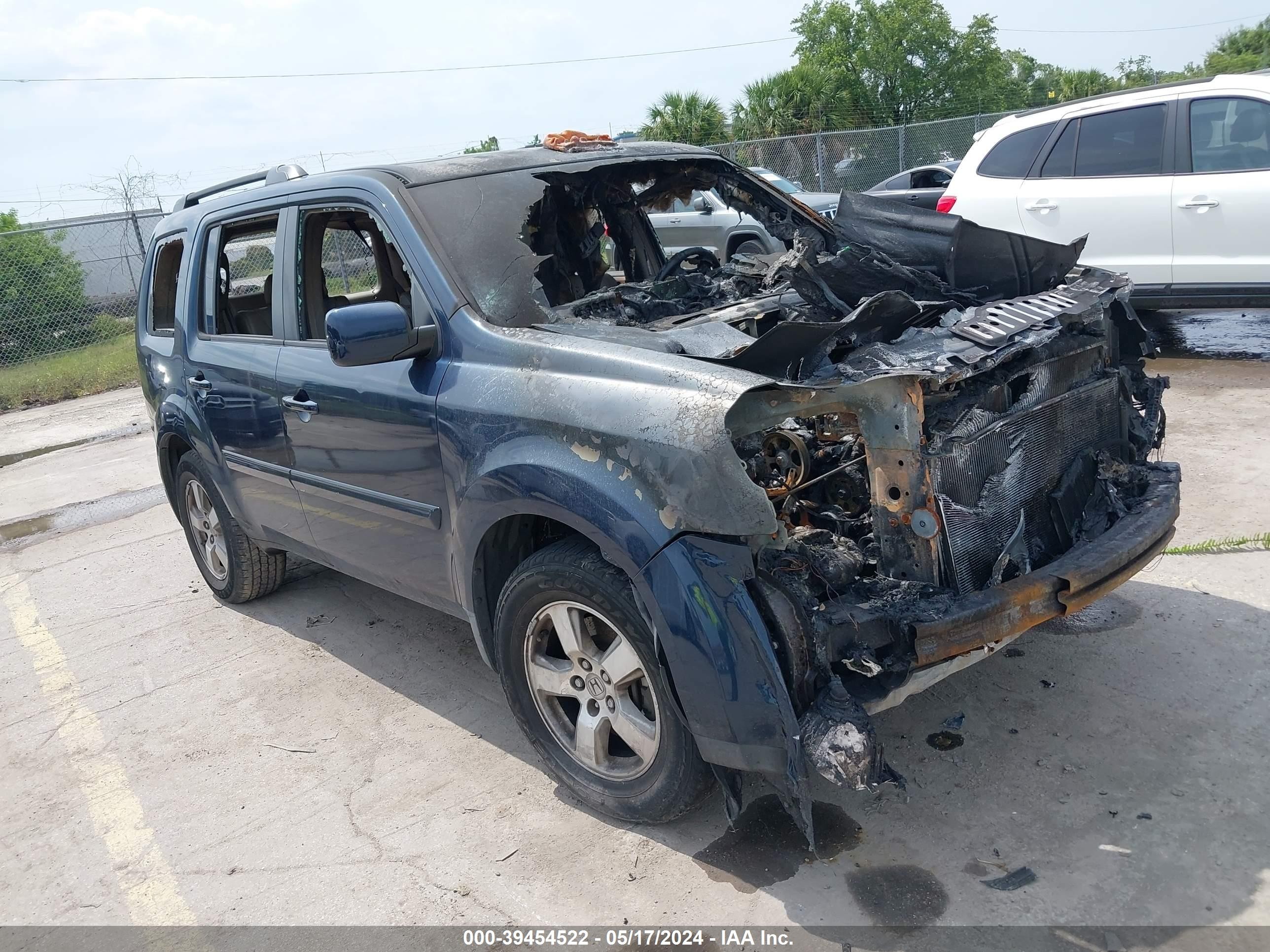 HONDA PILOT 2009 5fnyf48529b031029