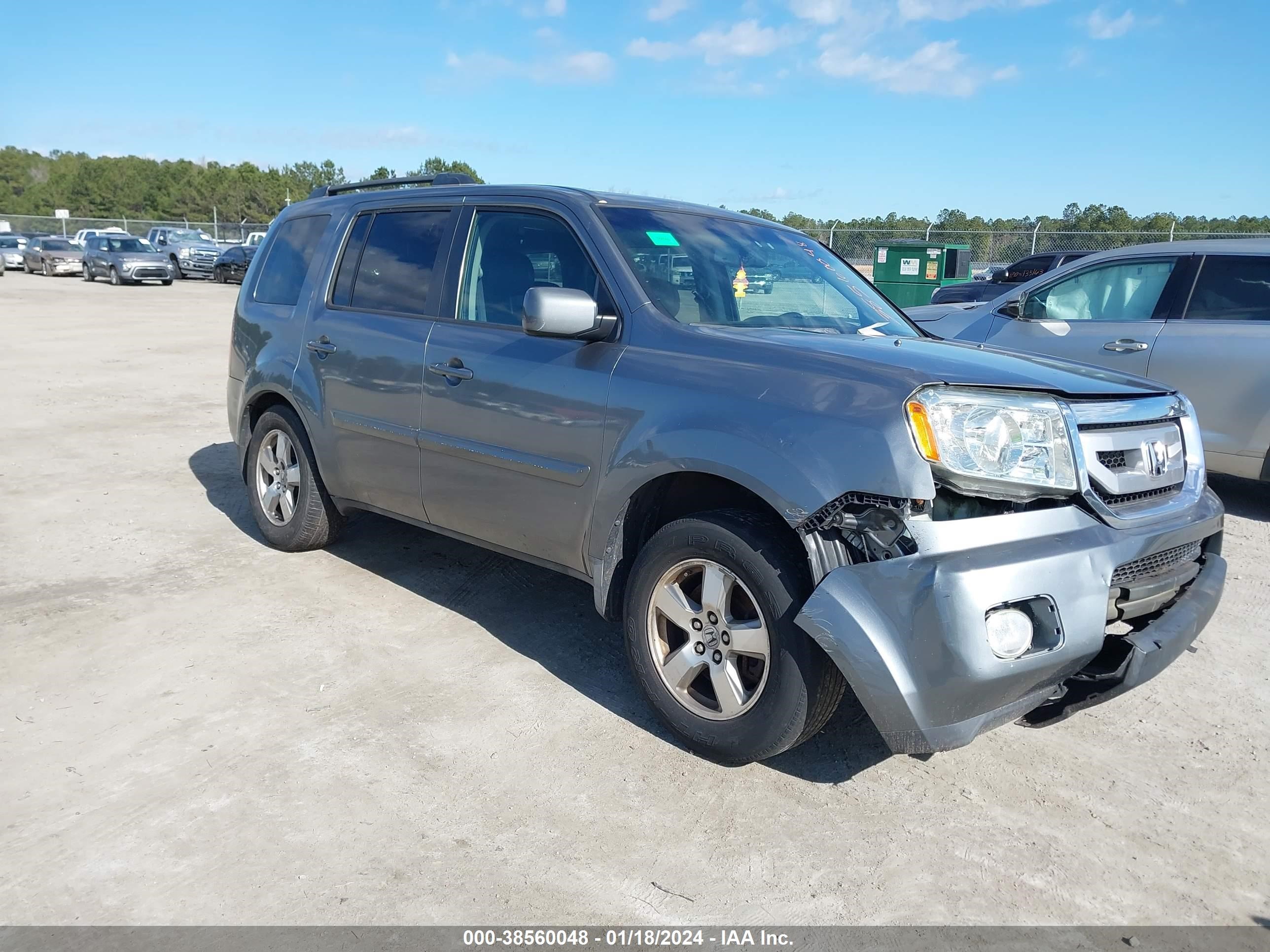 HONDA PILOT 2009 5fnyf48549b028259