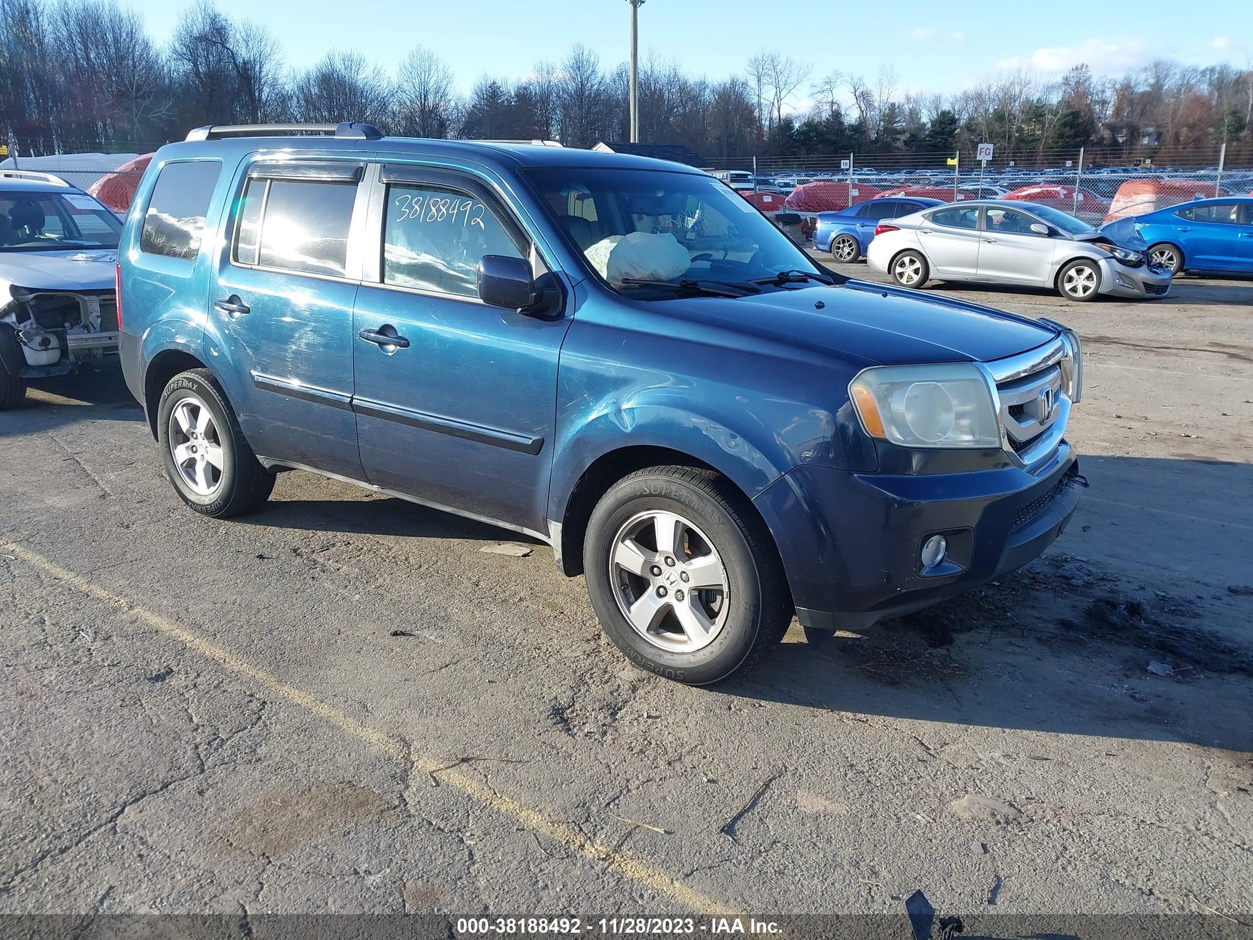 HONDA PILOT 2009 5fnyf48569b042731