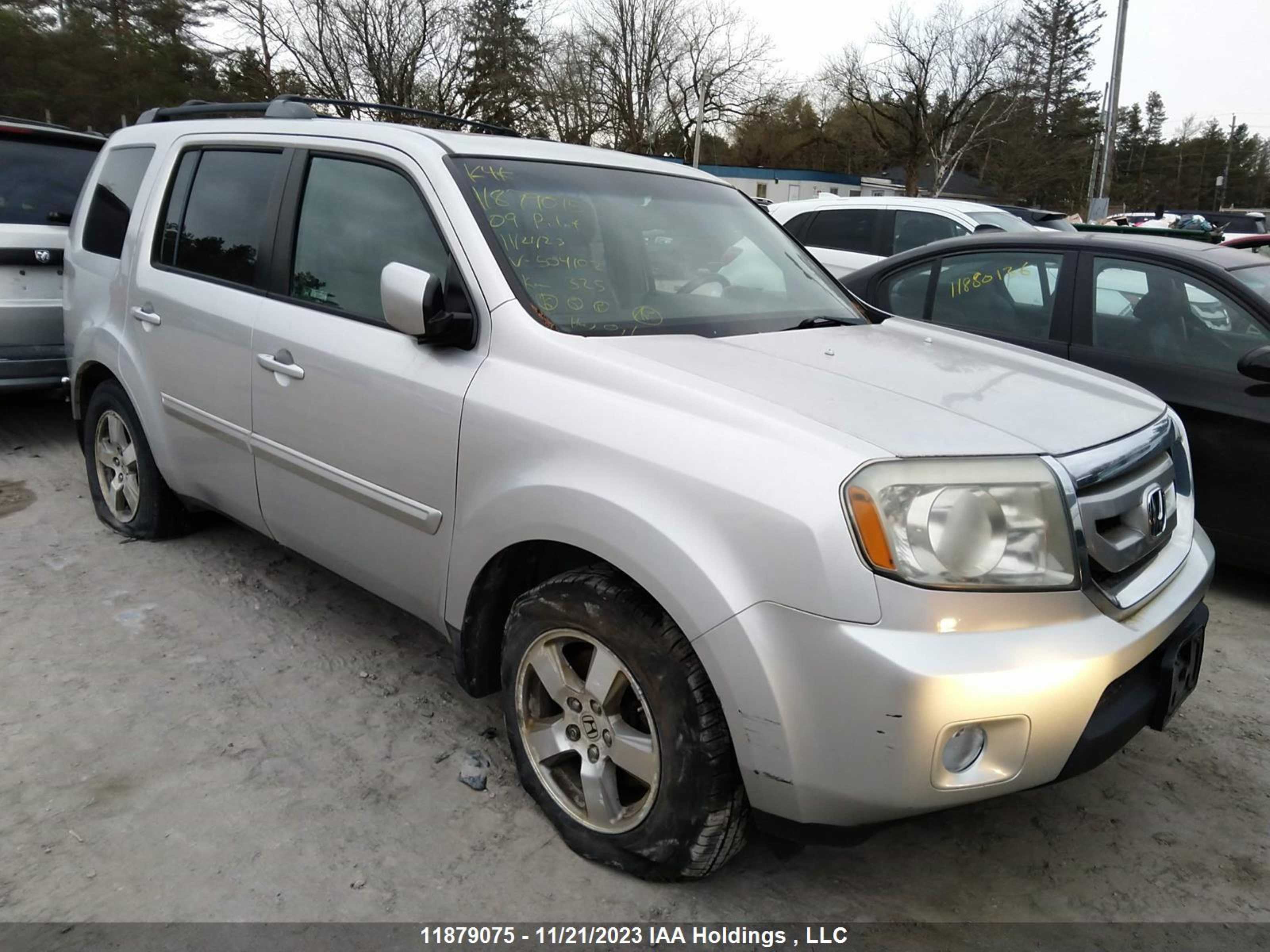 HONDA PILOT 2009 5fnyf48579b504102