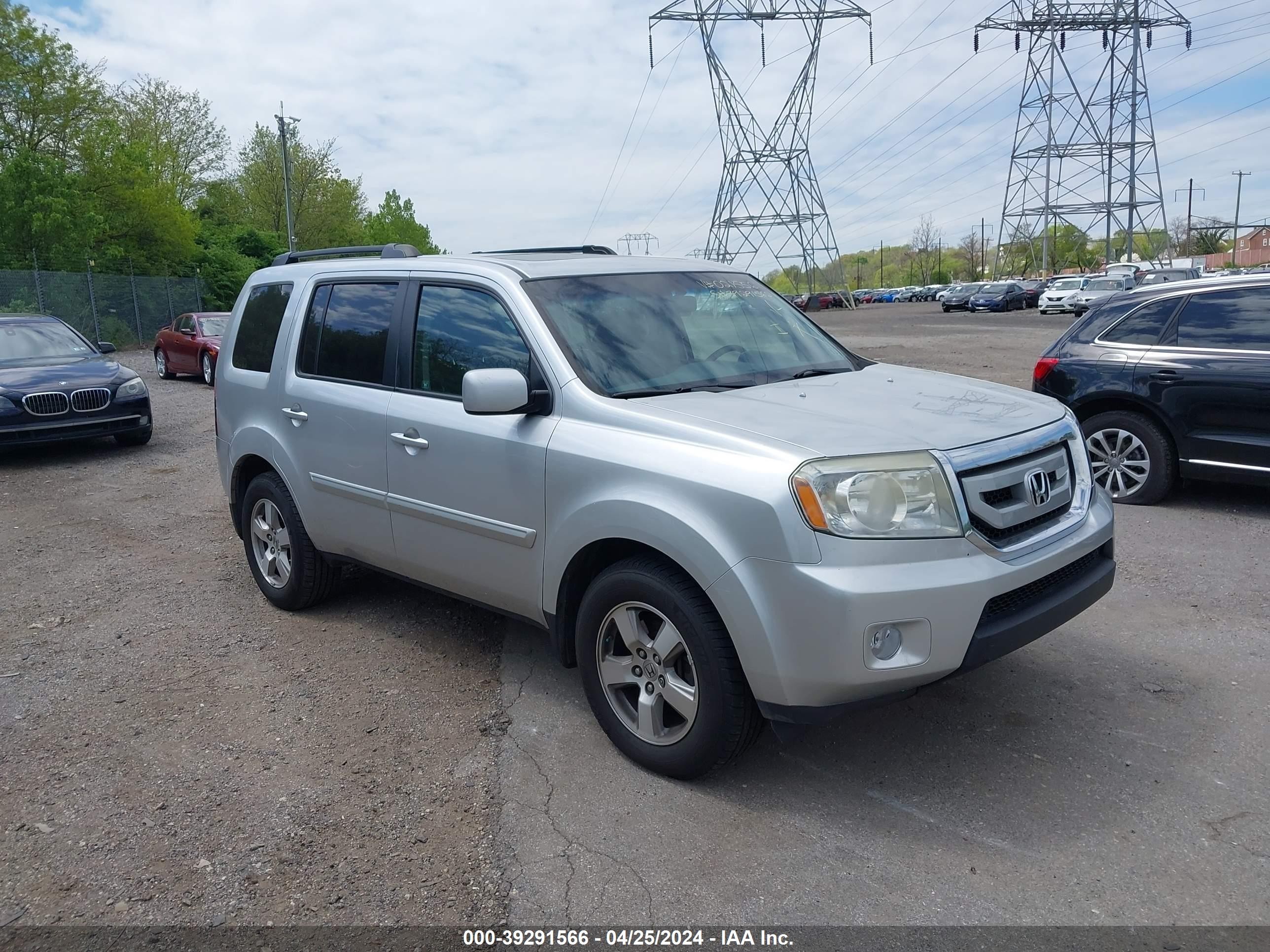 HONDA PILOT 2009 5fnyf48589b021556