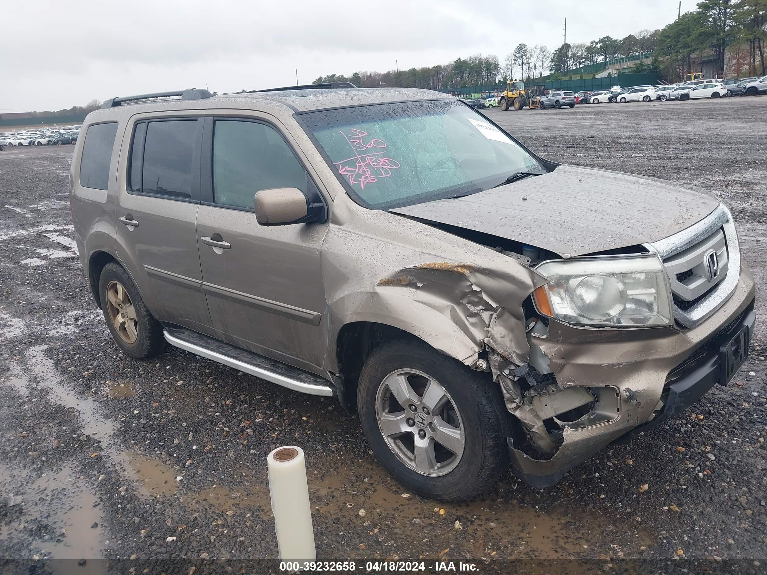 HONDA PILOT 2009 5fnyf48589b035215