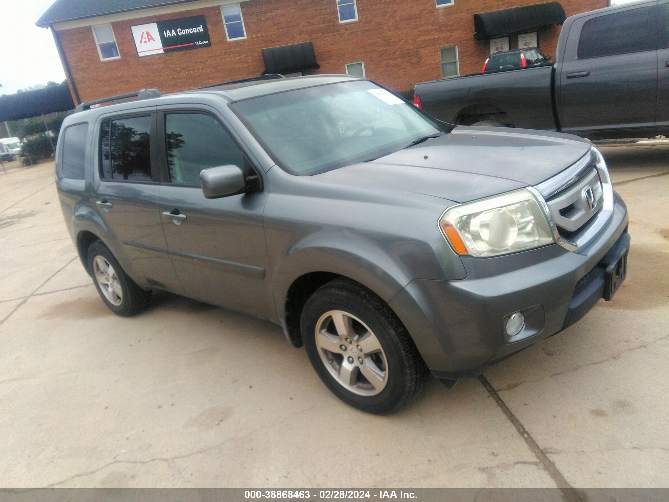 HONDA PILOT 2009 5fnyf48659b048383