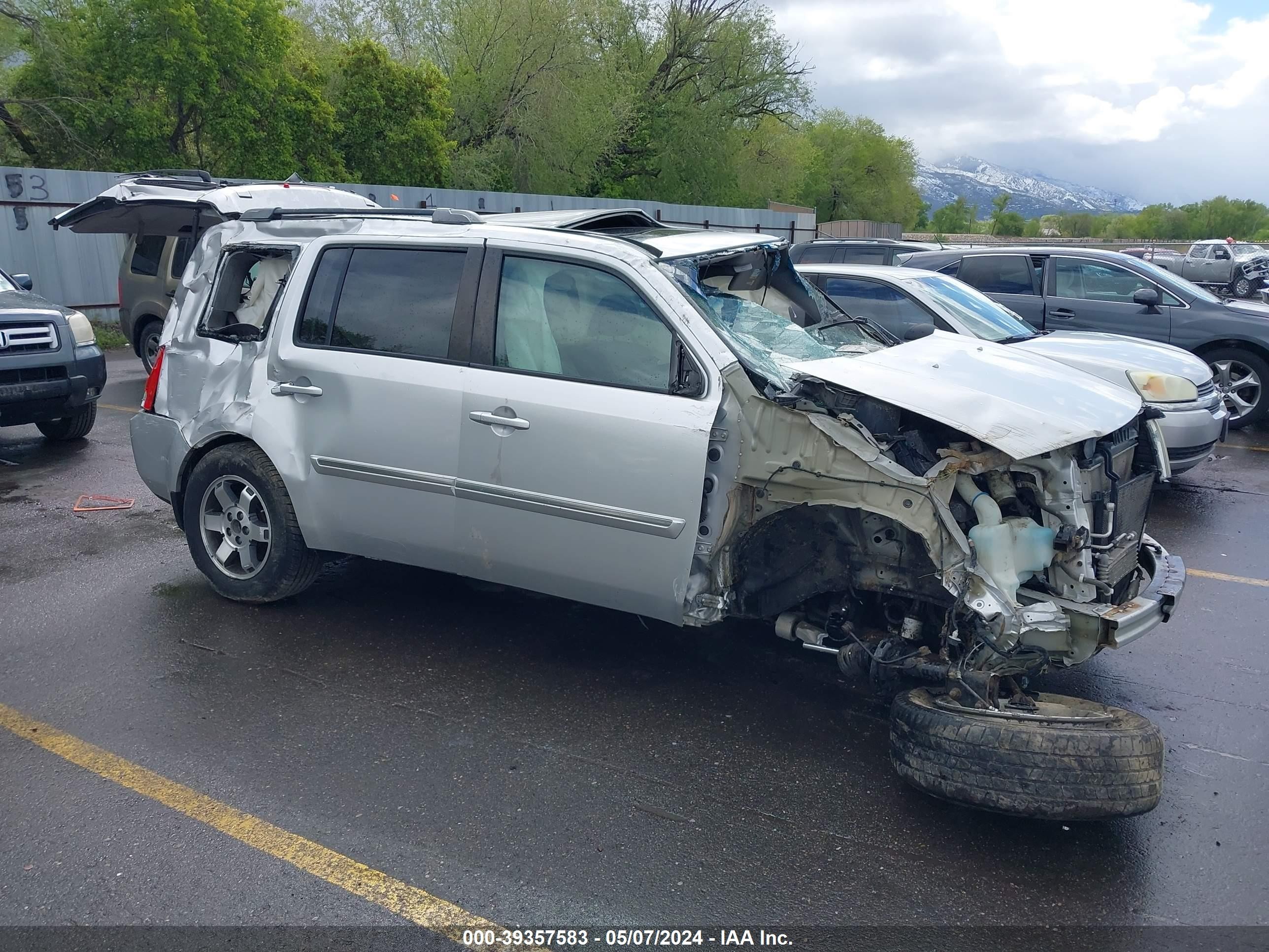 HONDA PILOT 2009 5fnyf48909b019027