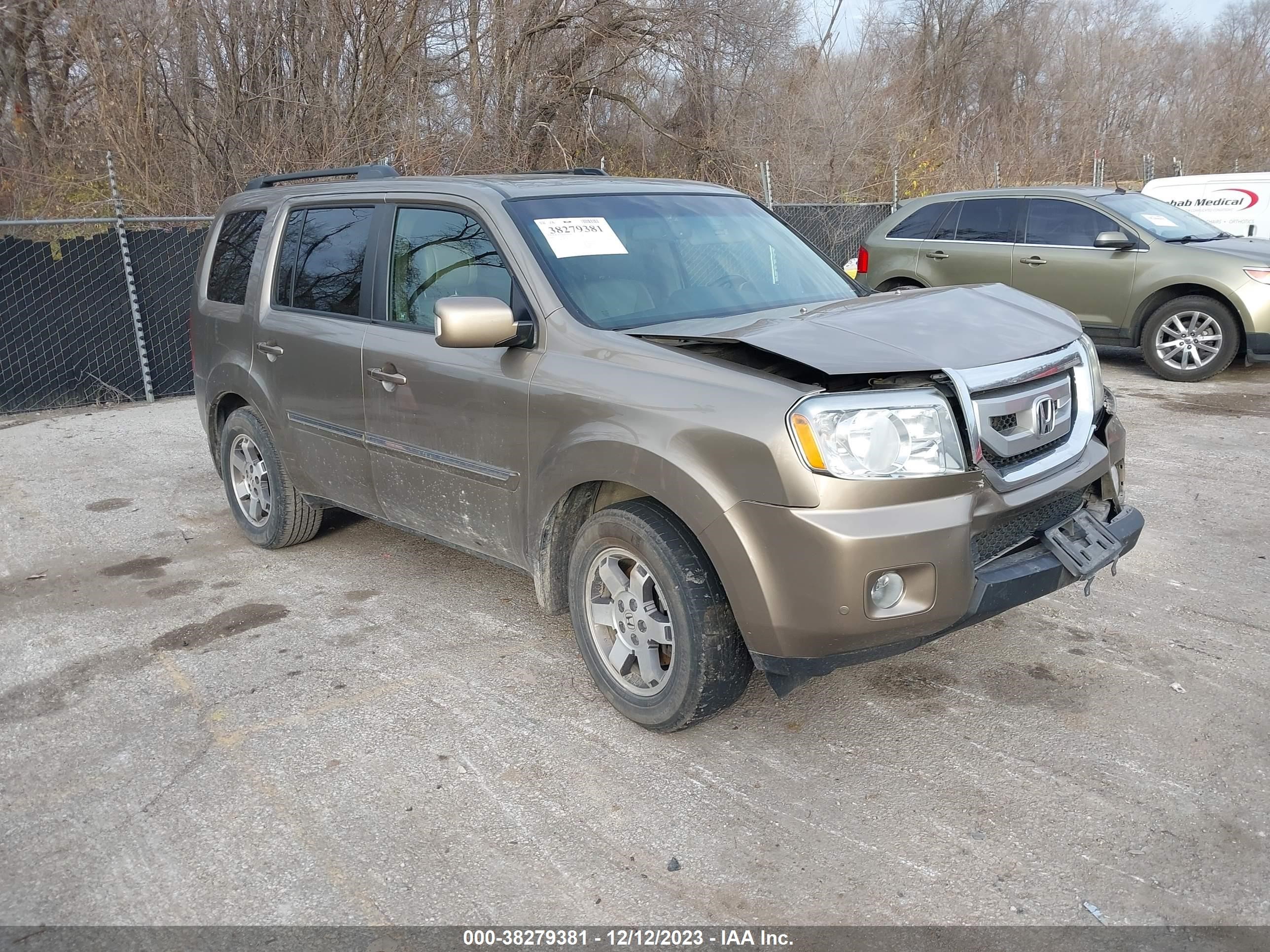 HONDA PILOT 2009 5fnyf48919b021062