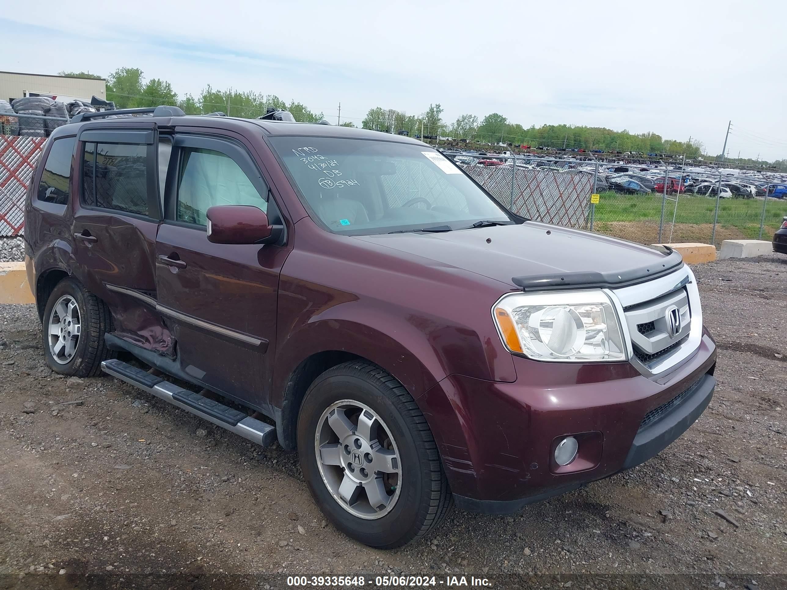 HONDA PILOT 2009 5fnyf48959b023042