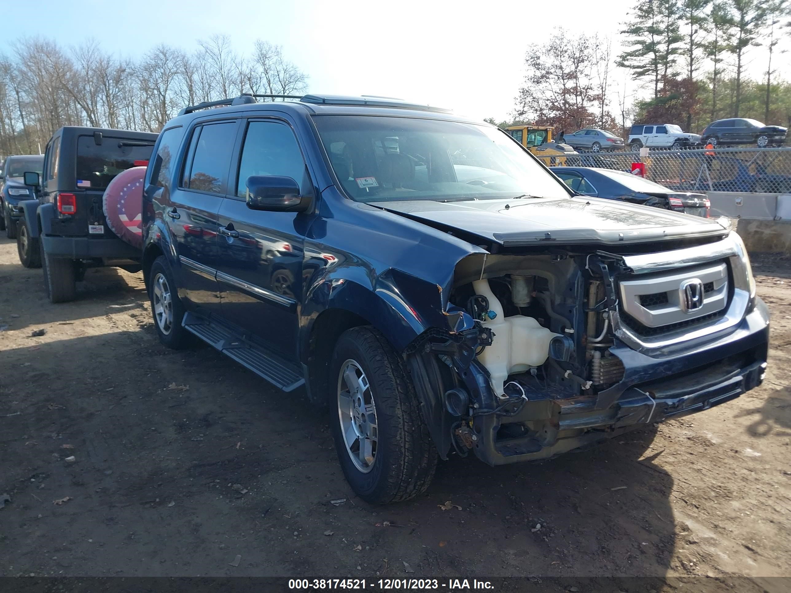 HONDA PILOT 2009 5fnyf48969b046491