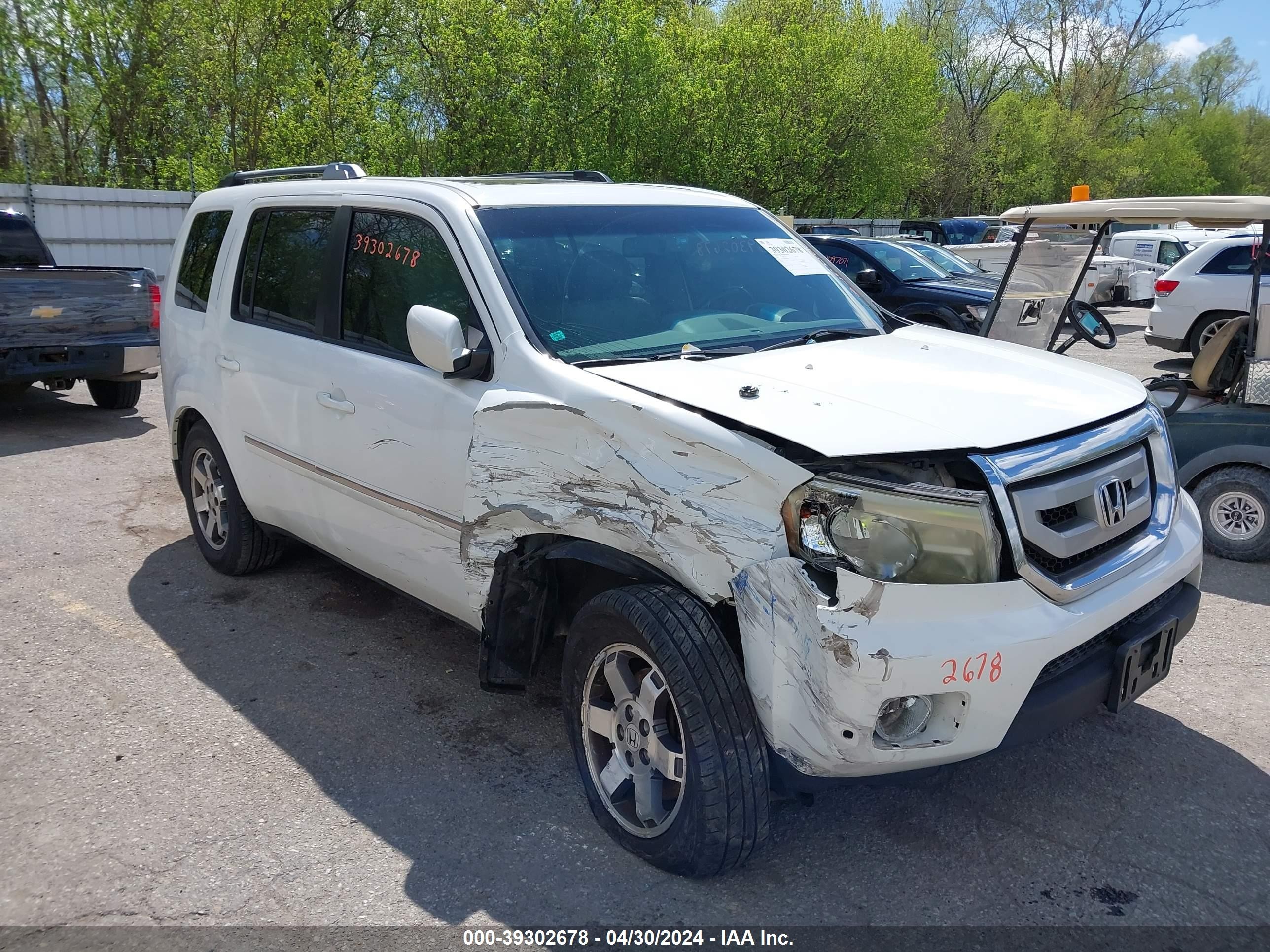 HONDA PILOT 2009 5fnyf48989b007594