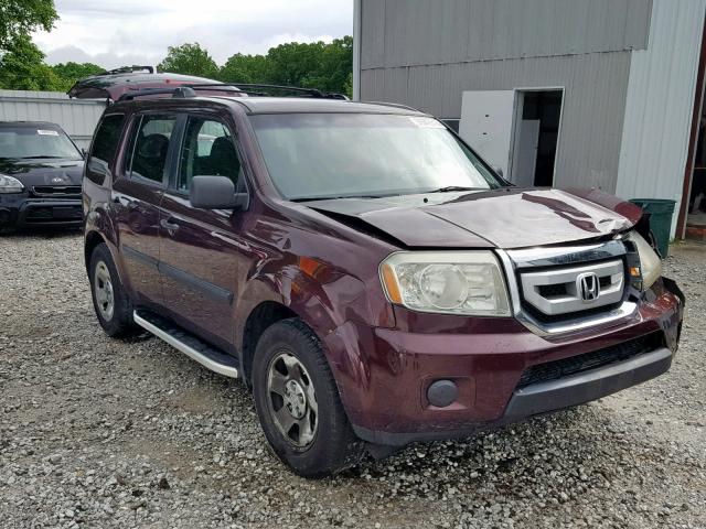 HONDA PILOT LX 2011 5fnyf4h20bb024107