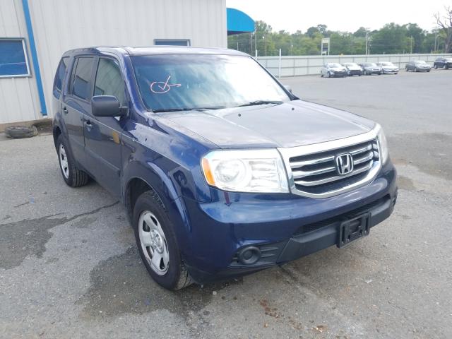 HONDA PILOT LX 2013 5fnyf4h20db008749