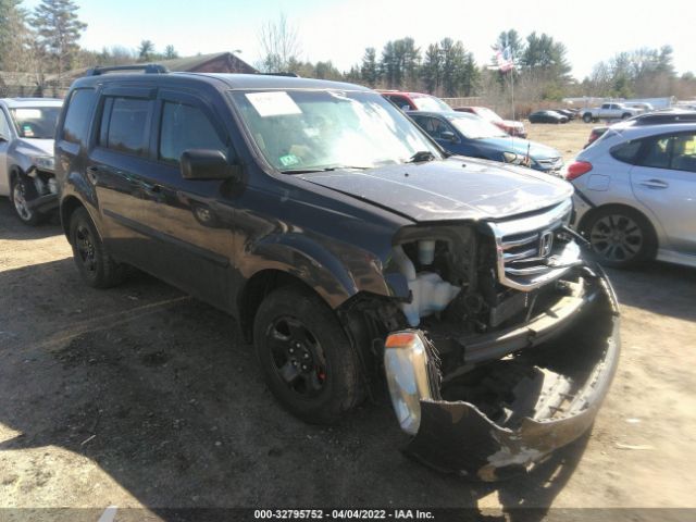 HONDA PILOT 2013 5fnyf4h20db029021