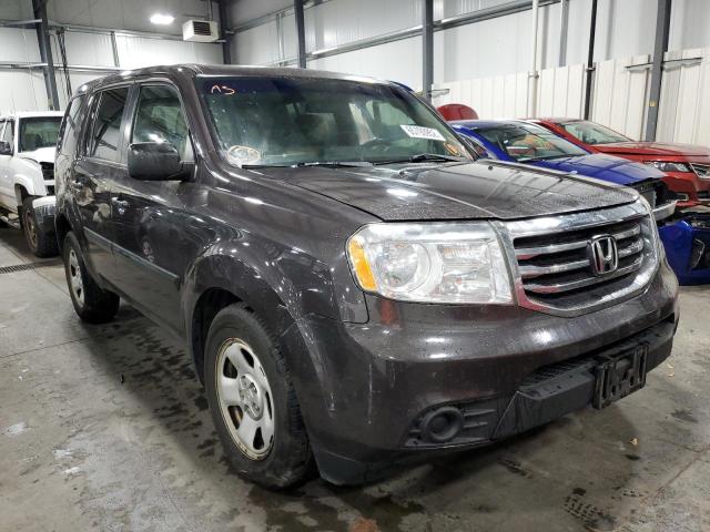 HONDA PILOT LX 2013 5fnyf4h20db053383