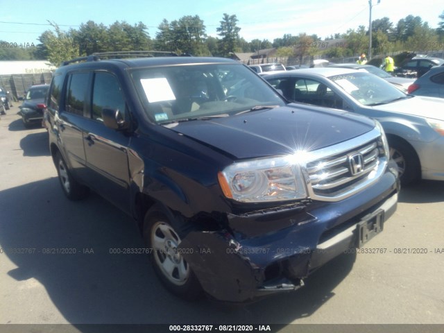 HONDA PILOT LX 2013 5fnyf4h20db069907