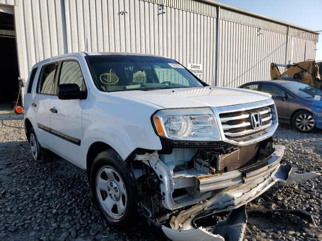 HONDA PILOT LX 2013 5fnyf4h20db070796