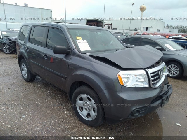 HONDA PILOT 2014 5fnyf4h20eb005237