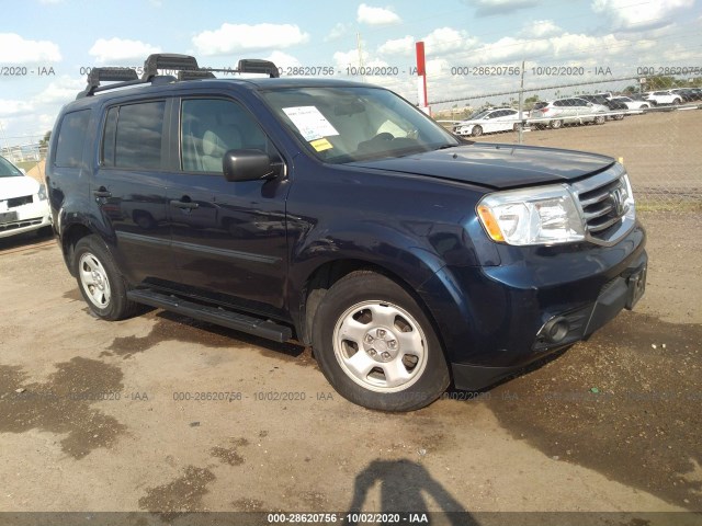 HONDA PILOT 2014 5fnyf4h20eb010034