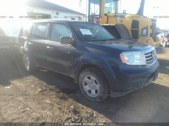 HONDA PILOT 2014 5fnyf4h20eb015024