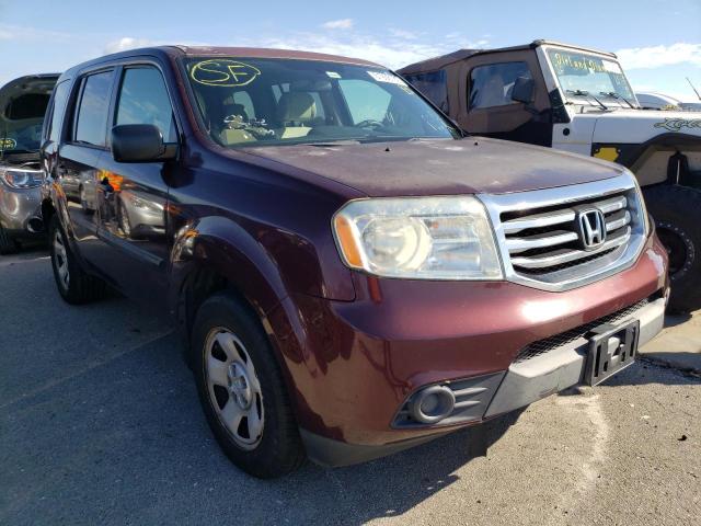 HONDA PILOT LX 2014 5fnyf4h20eb016531