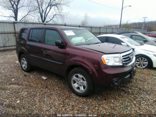 HONDA PILOT 2014 5fnyf4h20eb028386