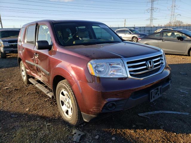 HONDA PILOT LX 2015 5fnyf4h20fb009614