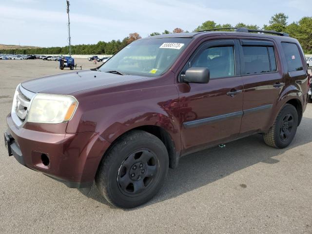 HONDA PILOT LX 2011 5fnyf4h21bb012399