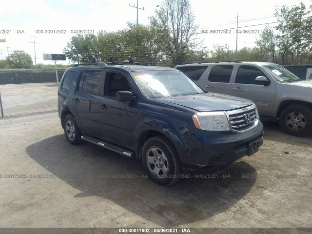 HONDA PILOT 2012 5fnyf4h21cb005471