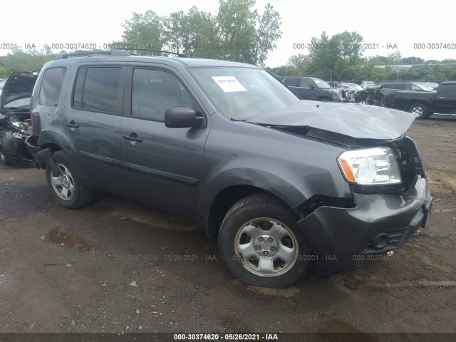 HONDA PILOT 2013 5fnyf4h21db025558