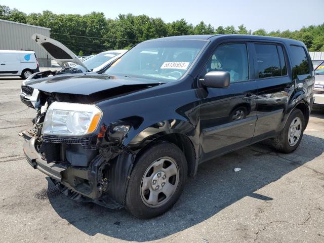 HONDA PILOT LX 2013 5fnyf4h21db051674