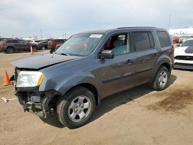 HONDA PILOT LX 2013 5fnyf4h21db073075