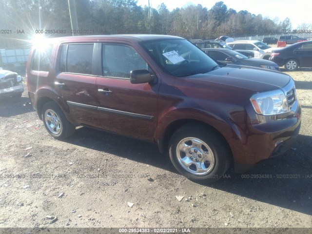 HONDA PILOT 2013 5fnyf4h21db079037