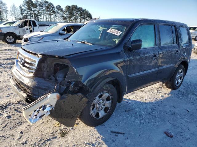 HONDA PILOT LX 2013 5fnyf4h21db079734