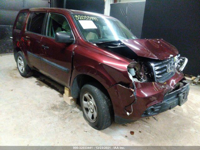 HONDA PILOT 2015 5fnyf4h21fb015728