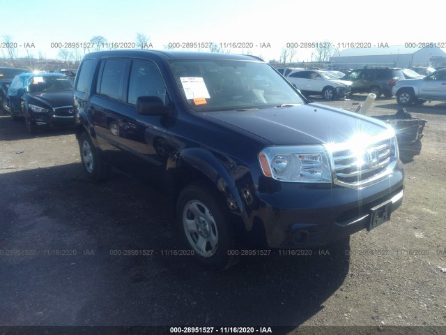 HONDA PILOT 2013 5fnyf4h22db049352