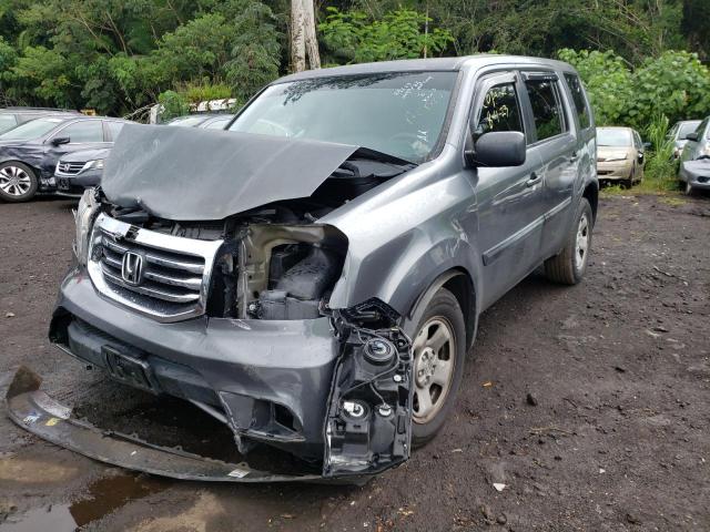 HONDA PILOT LX 2013 5fnyf4h22db073876