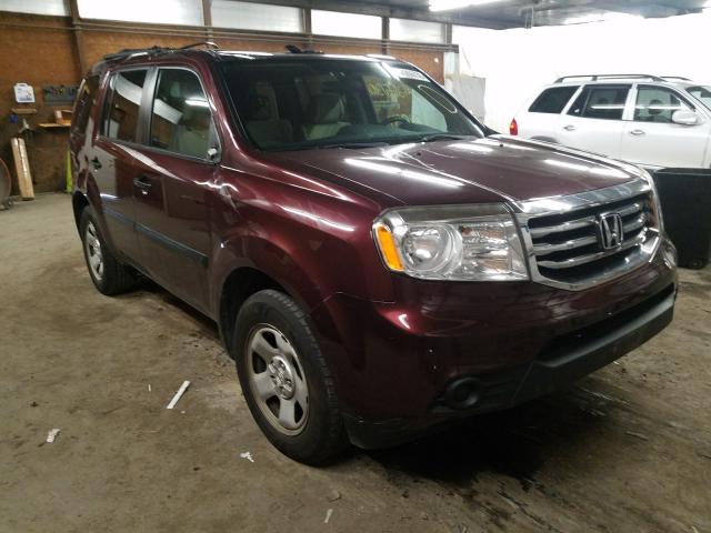 HONDA PILOT LX 2013 5fnyf4h22db079046