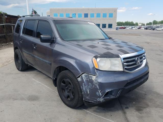 HONDA PILOT LX 2014 5fnyf4h22eb009676