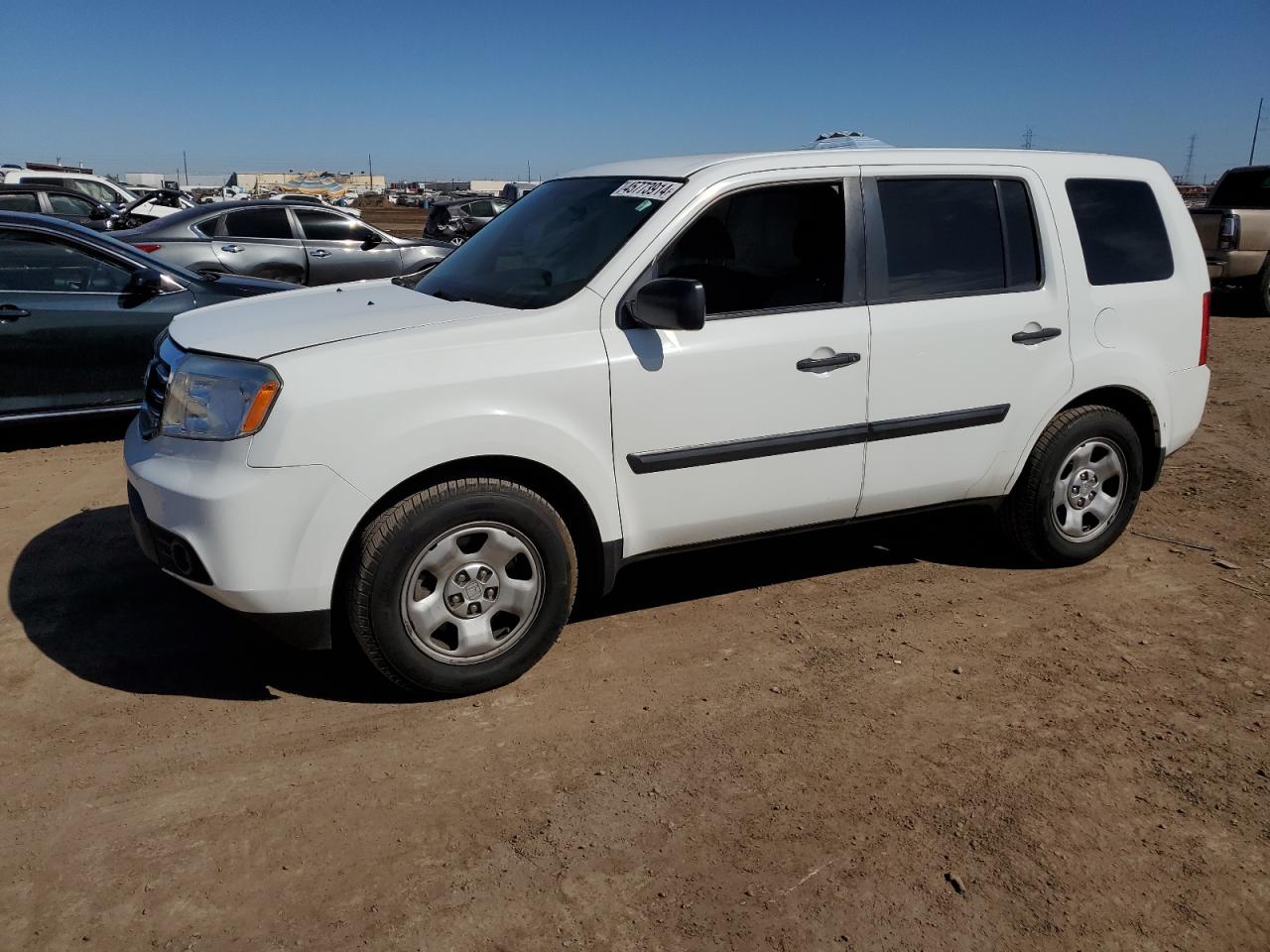 HONDA PILOT 2014 5fnyf4h22eb020063