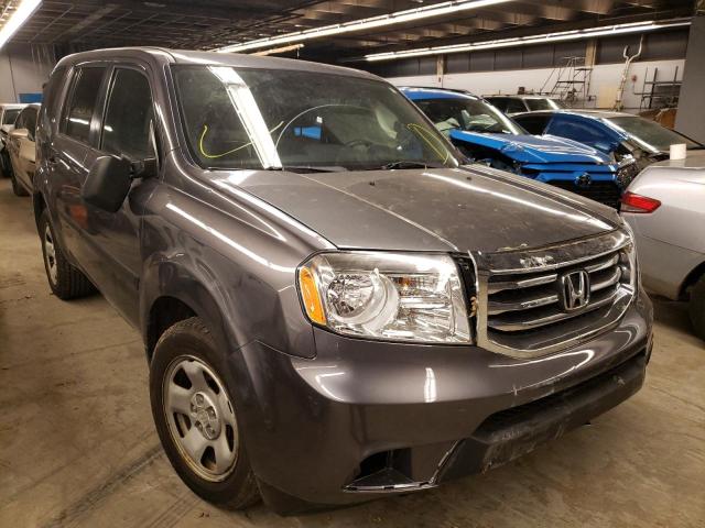 HONDA PILOT LX 2014 5fnyf4h22eb036733