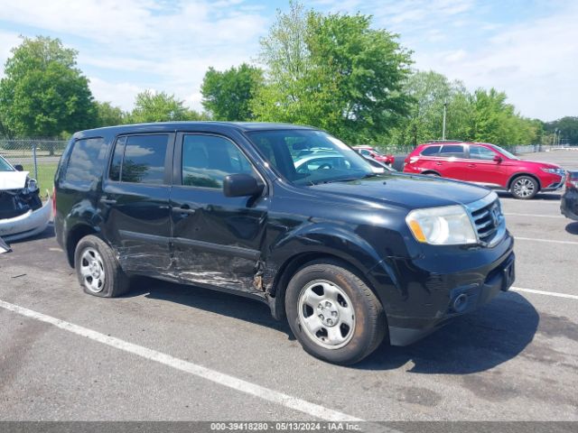 HONDA PILOT 2014 5fnyf4h22eb053225