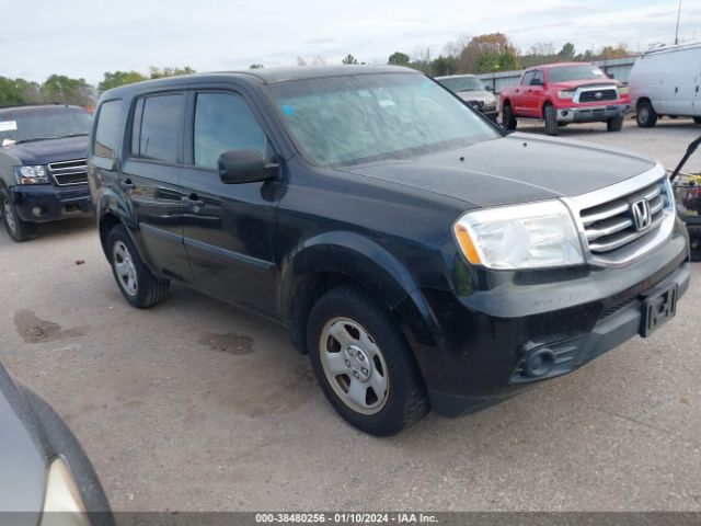 HONDA PILOT 2012 5fnyf4h23cb022238