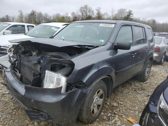 HONDA PILOT LX 2013 5fnyf4h23db014402