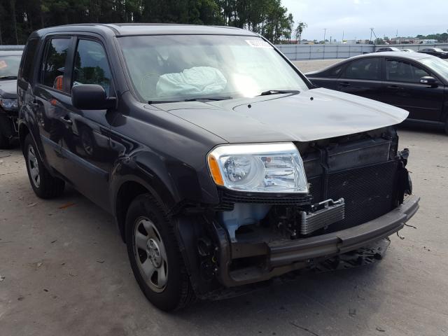 HONDA PILOT LX 2013 5fnyf4h23db076415