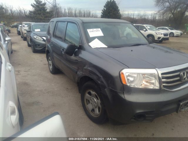 HONDA PILOT 2013 5fnyf4h23db077452