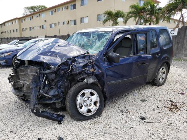 HONDA PILOT LX 2014 5fnyf4h23eb027054