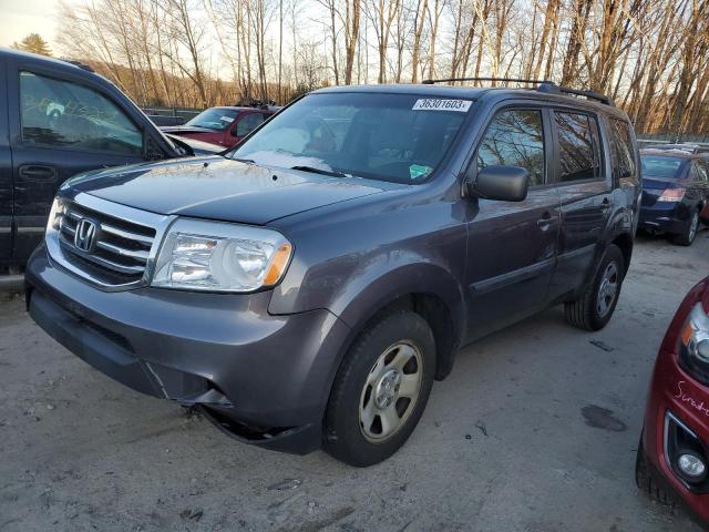 HONDA PILOT LX 2014 5fnyf4h23eb033730