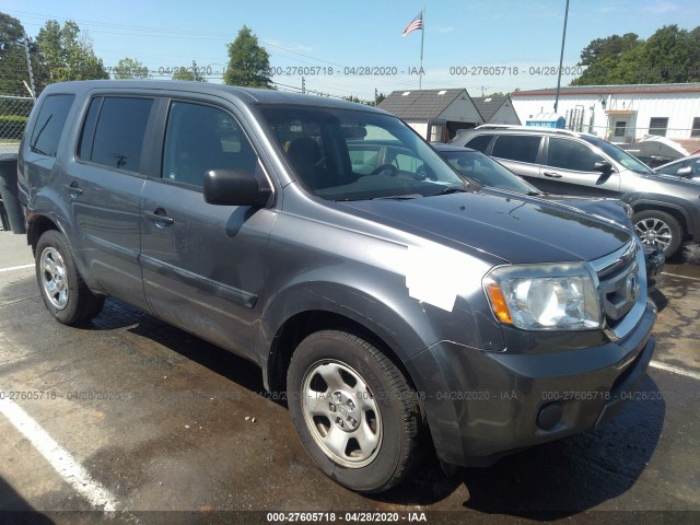 HONDA PILOT 2011 5fnyf4h24bb104140