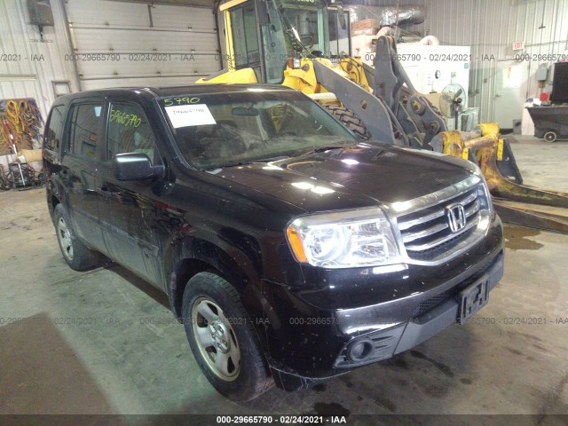 HONDA PILOT 2013 5fnyf4h24db064340